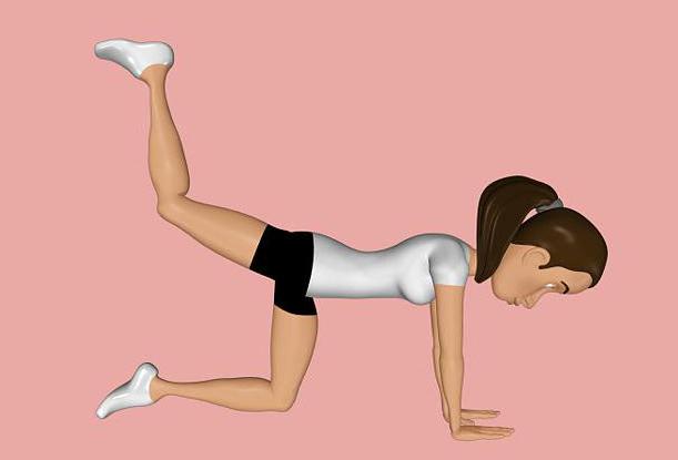 упражнения для нижней части ягодиц