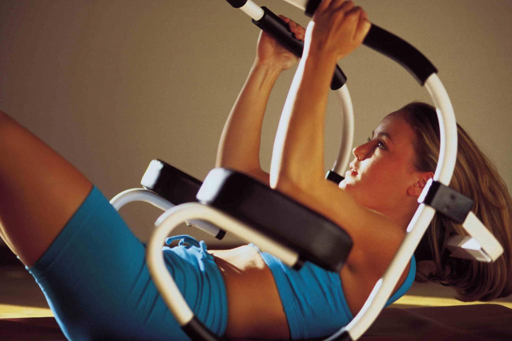 выполнение на тренажере