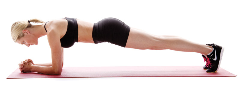 выполнение планки