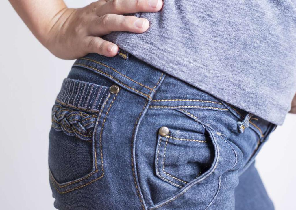 как накачать попу