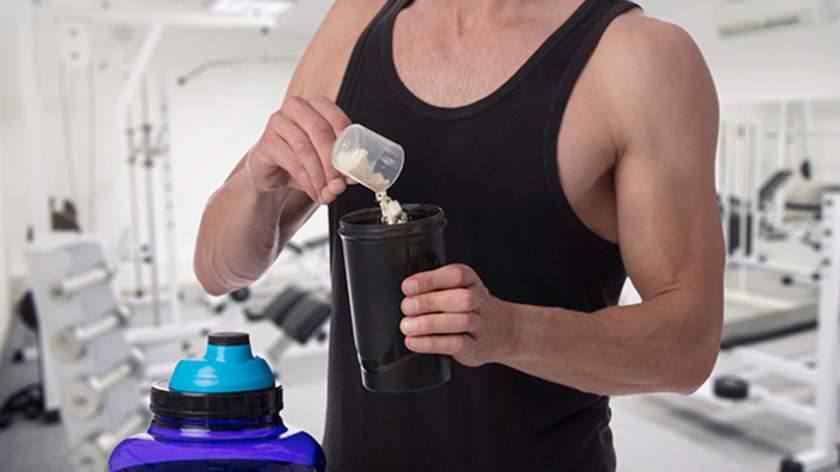 Прием спортивного питания