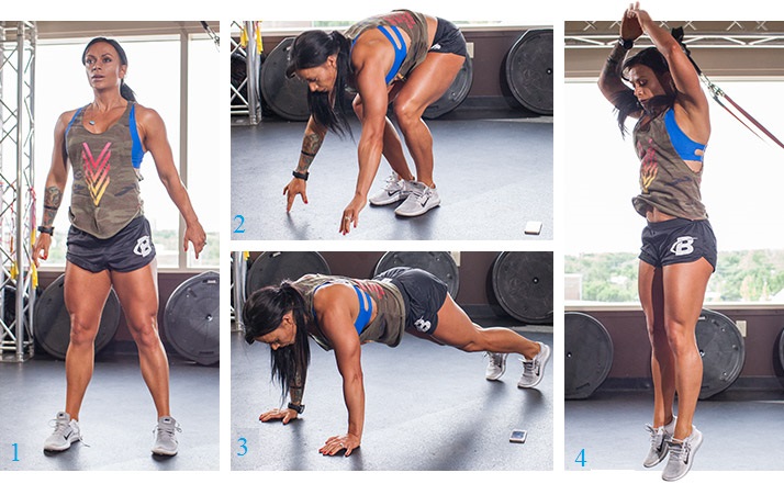 Берпи без отжиманий