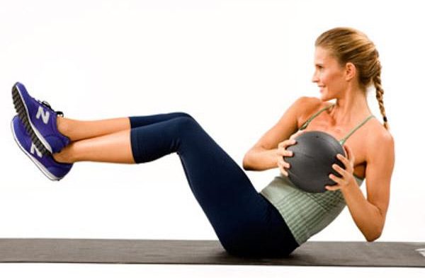 Упражнение с мячом