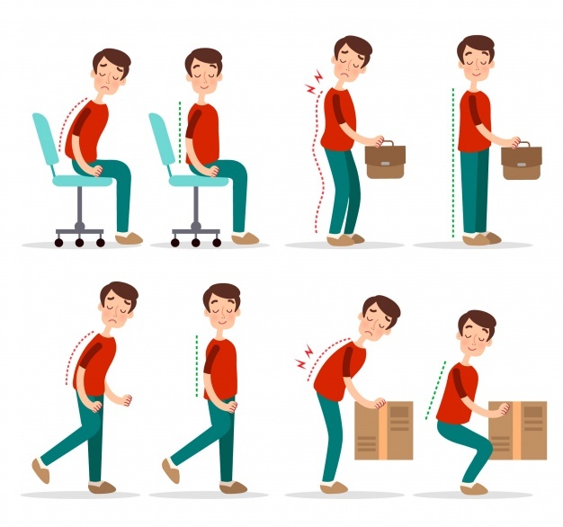 Рекомендации по сохранению осанки