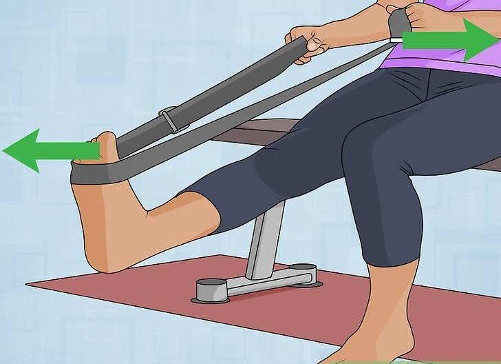 Растяжение голеностопа