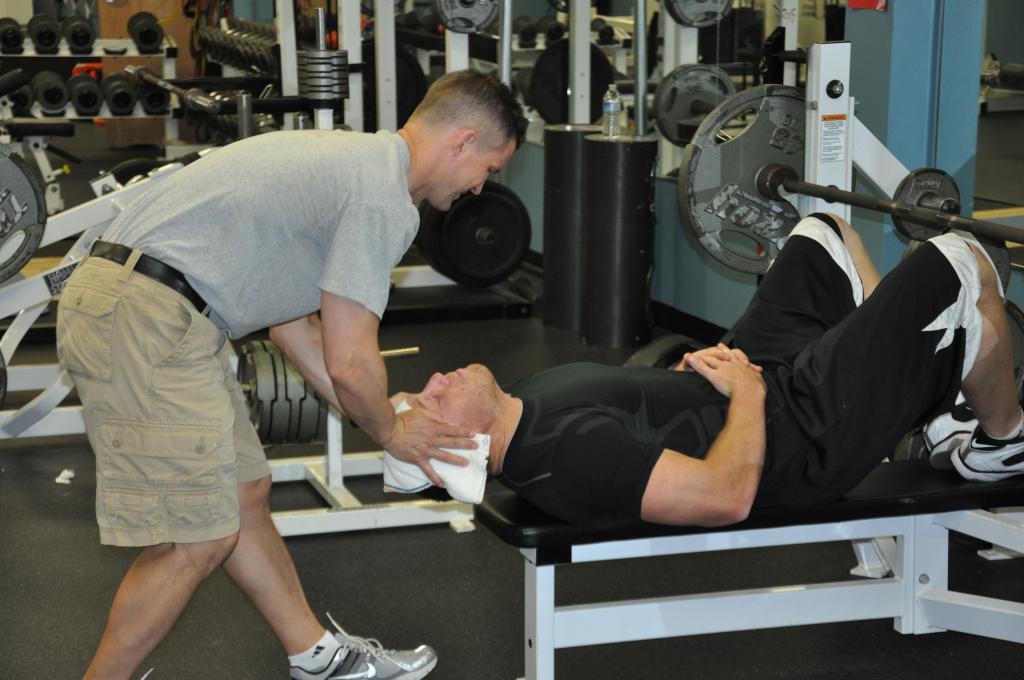 как накачать дряблую шею