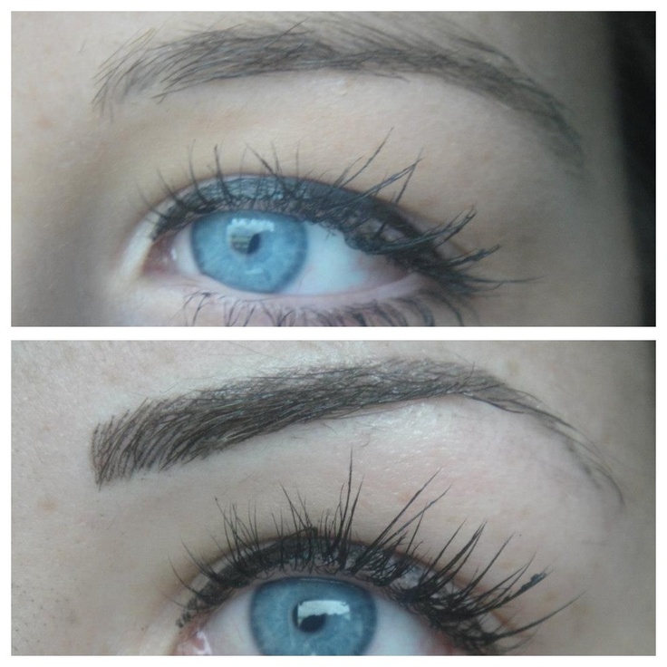 татуаж бровей