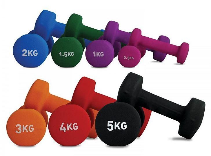 виды гантелей