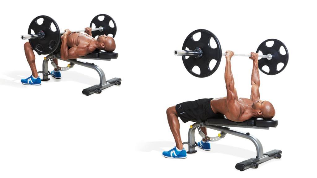 жим узким хватом для грудных мышц