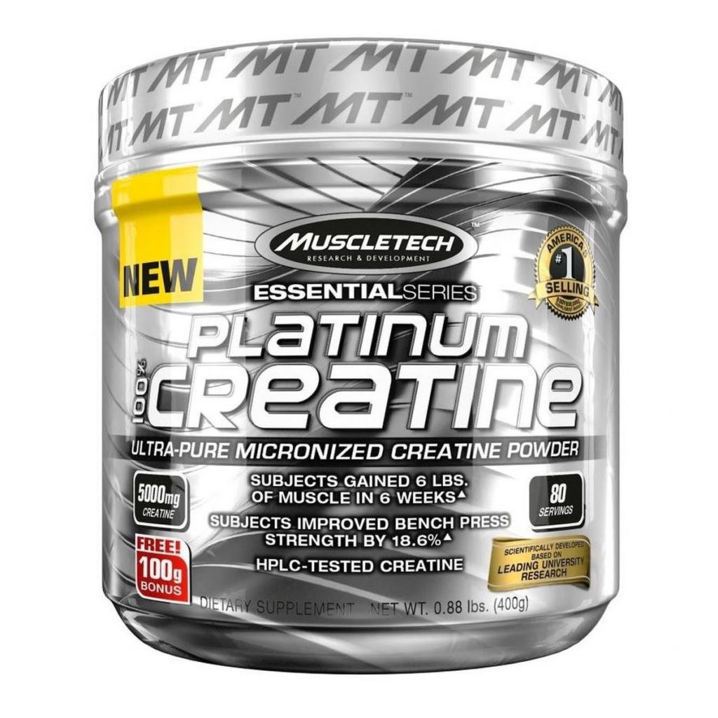 Банка креатина Platinum Creatine от Muscletech