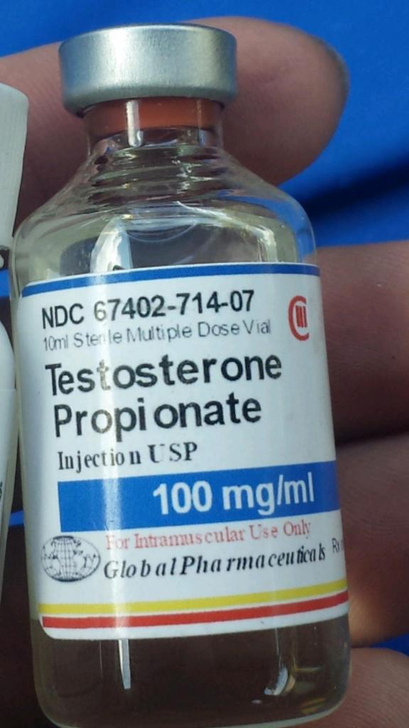 Тестостерон пропионат для "сушки" спортсменов