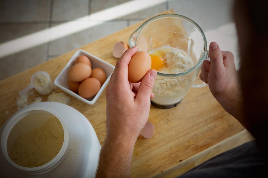 Замена порошкового протеина