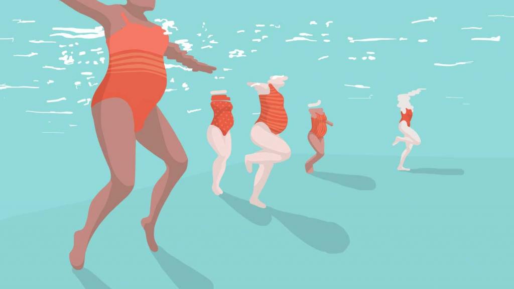 Аквааэробика при беременности