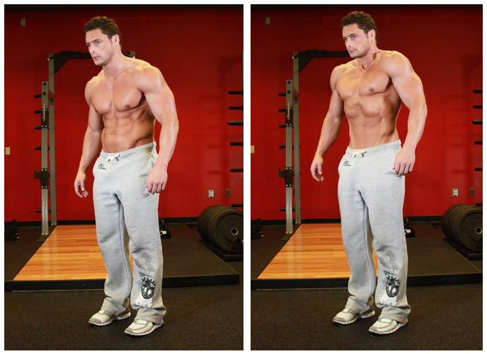 Ваккум живота стоя