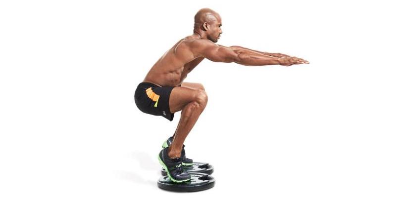 Приседания на носках