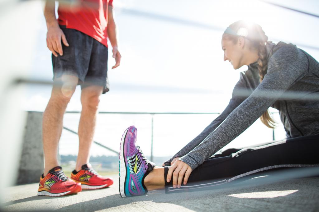 разминка перед пробежкой