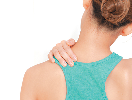 Боль в плечевом суставе.