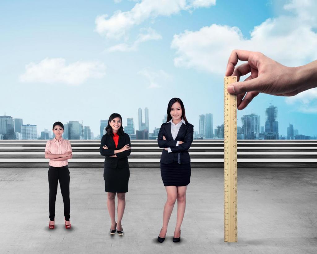 Девушка растет