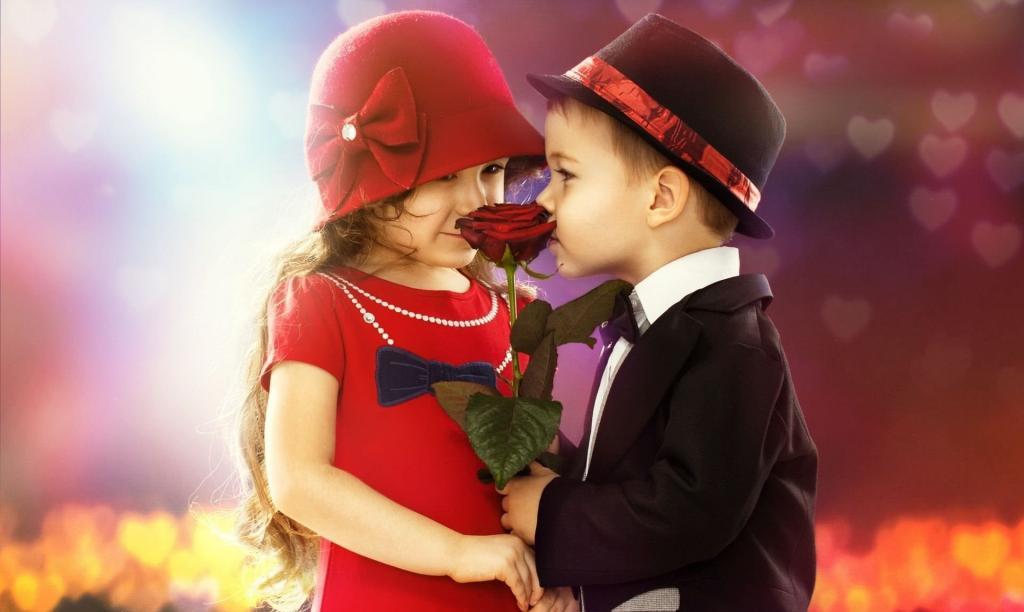 Девочка и мальчик (возлюбленные).