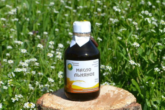 масло льняное упаковка