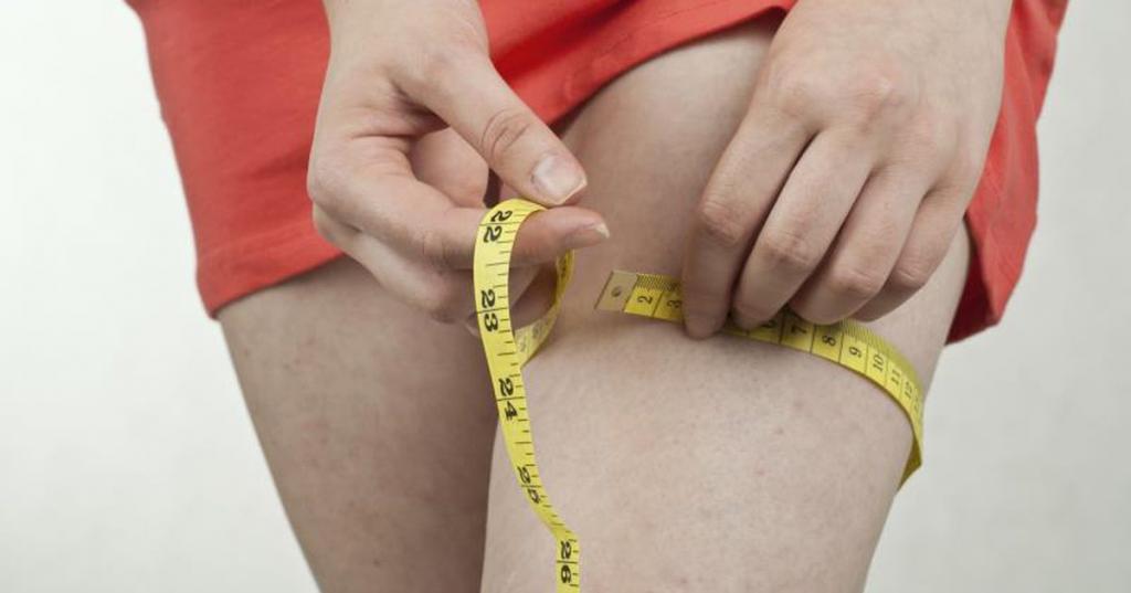 измерение ноги