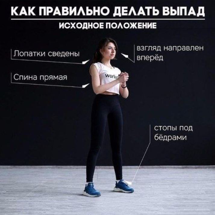 Исходное положение для перекрестных выпадов