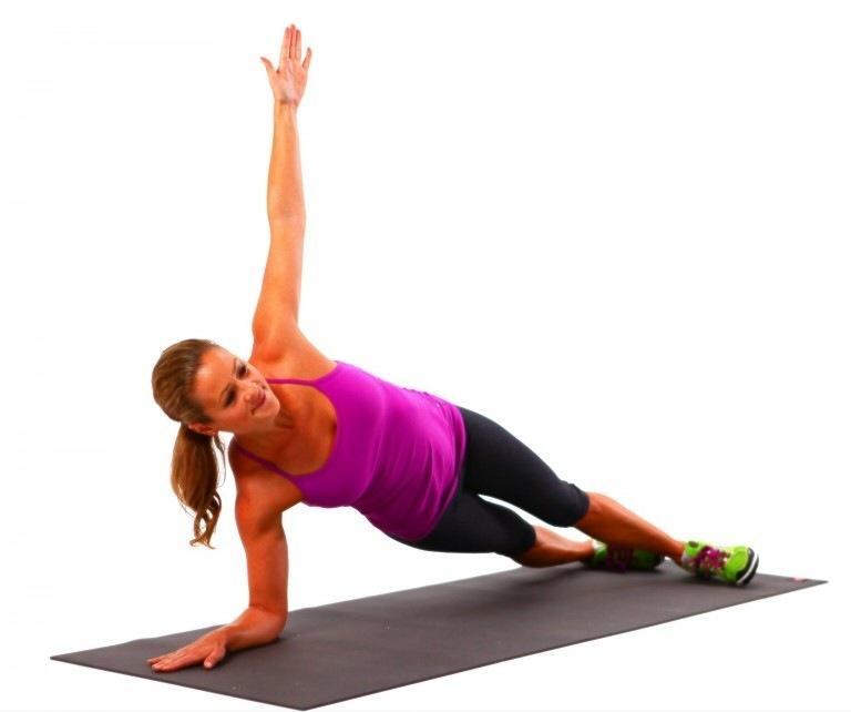 Боковая с поднятой рукой