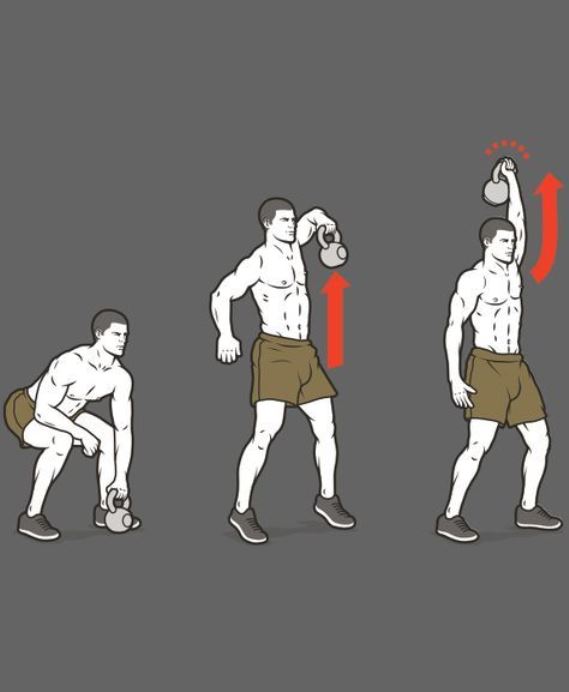 Выталкивание гири