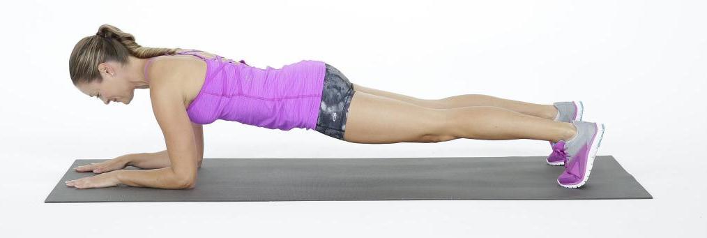 упражнение планка