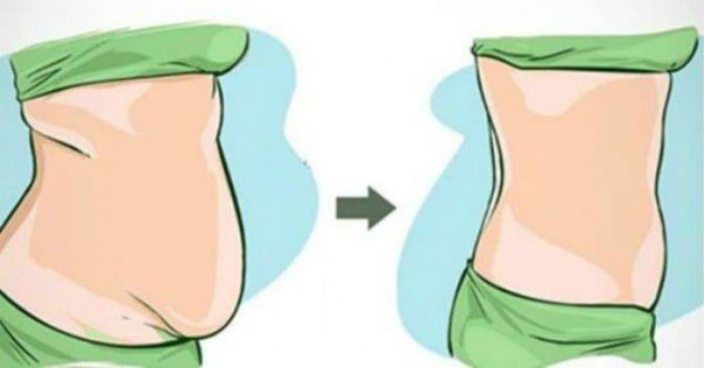 как убрать живот