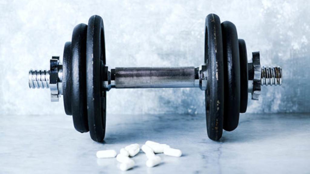 Гантели и таблетки