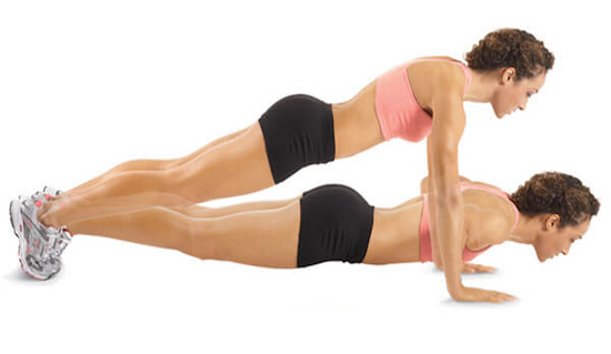 как правильно выполнять отжимания от пола