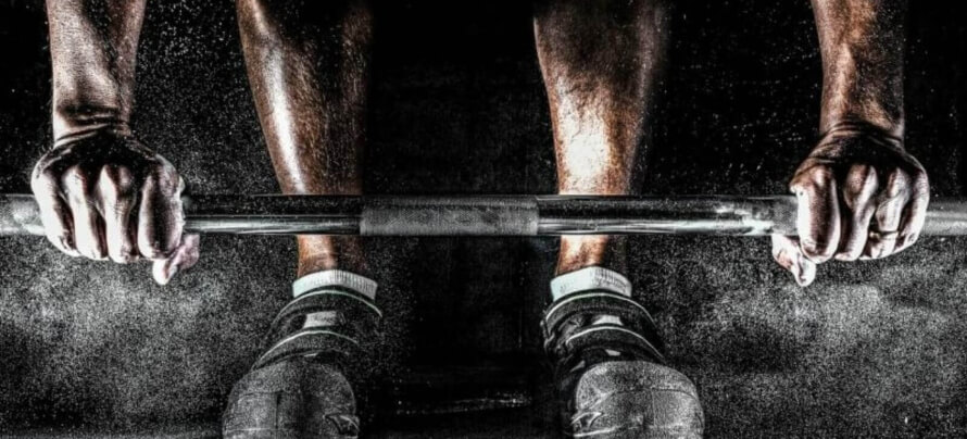 прямой хват штанги