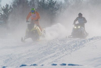 Gonki na snegokhodakh 3