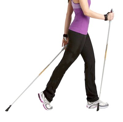 Palki dlia skandinavskoi khodby s fiksirovannoi dlinoi