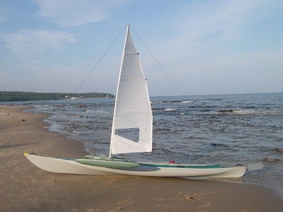 Parusnyi turizm baidarka