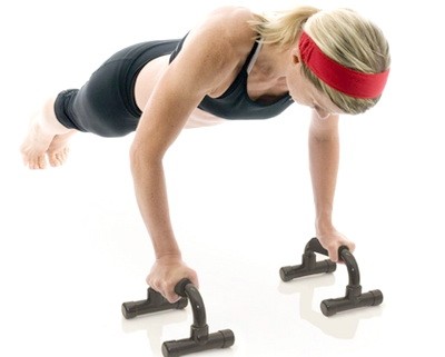 Statsionarnye upory dlia otzhimanii